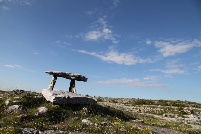 Poulnarbrone Dolmen.  The Burren