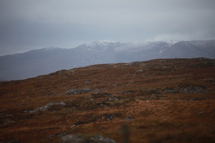 Distant snow, Connemara