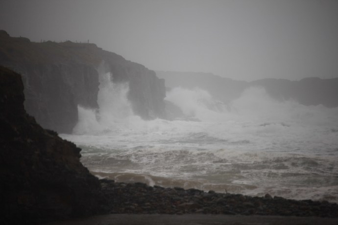 the wild Atlantic.  Spanish Point Co Clare