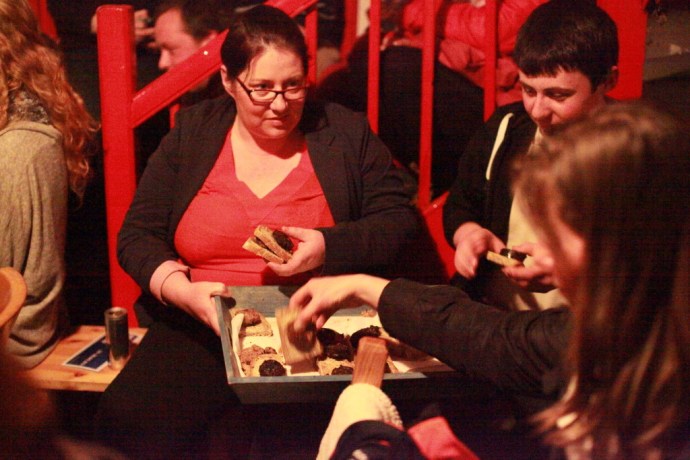 Session at Jim O' the Mills.  Time for black pudding