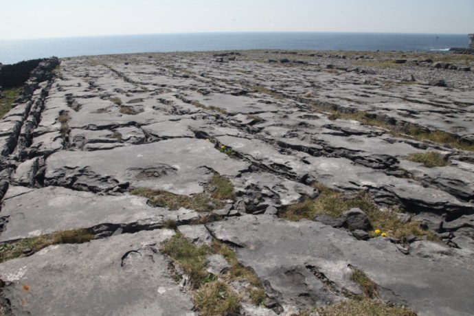 Inis Mor.  Burren landscape
